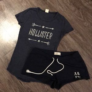 $7 for the TWO - Hollister shirt + A&F shorts